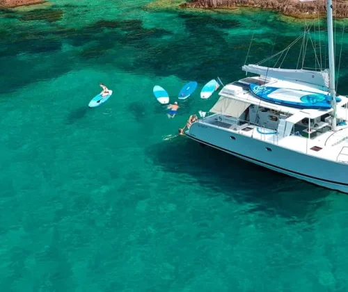 Calanques Catamaran Tour & Standup Paddle